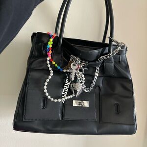 Steve Madden Tote bag with bag charms